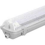 Randaco r�glette led �tanche pour tube led t8 r�glette lumineuse led ip65 120cm 2 x 18w blanc froid
