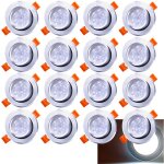 Randaco spots encastrable led pour plafond orientables 3w 85mm pour plafond salon chambre bureau cuisine ...