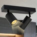 Randaco spot de plafond 4w id�al blanc chaud pivotante tournante pour le salon, salon, couloir trois, ...