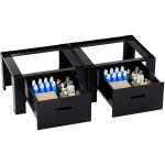 Randaco support de machine � laver socle universel pour machine � laver charge max. 150 kg noir