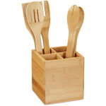 Range - couverts, 4 compartiments, rangement d'ustensiles de cuisine, ustensiles, 14, 5 x 13, 5 x 13, ...