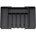 Range couverts plateau d'ustensiles extensible de tiroir organisateur de tiroir r�glable pour la cuisine ...
