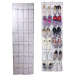 Rangement de chaussures  suspendre, organisateur chaussures sur la porte gain de place range chaussures ...