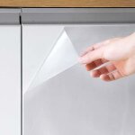 Ransparent film adhesif, 60x 500cm decoratif papier adhesif transparent r�sistant � l'huile �tanche pour ...