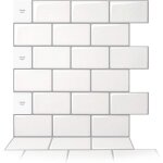 Rapanda - 10 pièces credence adhesive pour cuisine, carrelage adhesif mural cuisine salle de bain, autocollant ... Rapanda - 10 pièces credence adhesive pour cuisine, carrelage adhesif mural cuisine salle de bain, autocollant ...