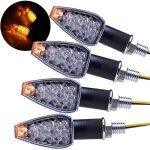 Rapanda - 1pcs indicateurs de moto 14led clignotants lumires 12v tanche indicateur de roulement clignotant ...