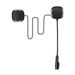 Casque de moto bluetooth 5. 0 pour casque de moto, mains libres sans fil, haut - parleurs de musique, ...