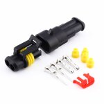 Connecteur de fil lectrique tanche  1, 2, 3, 4, 5 ou 6 broches pour voiture et camion