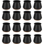 Rapanda - erqvhqv protection pied de chaise, 16 pcs couvre - jambes de chaise en silicone chaise casquettes ...