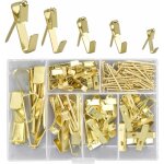 Rapanda - fixation de cadre et tableau, 3pcs accroche tableau, crochets photo robustes avec clous kit ...