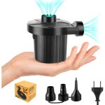 Rapanda - pompe  air lectrique, 240v / 50w gonfleur dgonfleur, mini pompe  air lectrique avec 3 ...