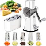 Rpe  fromage, broyeur, bote  culbutage 5 en 1, mandoline, trancheuse  julienne de lgumes, coupe ...