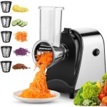 Rpe  fromage lectrique professionnelle 250 w - coupe - lgumes lectrique - avec 5 accessoires gratuits ...