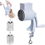 Rpe  fromage rotative, rpe  fromage manuelle, rpe  fromage  manivelle avec pince de table, broyeur ...