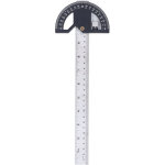 Rapporteur d'angle pour la menuiserie, r�gle d'angle pour la mesure et le tra�age des bords du bois, ...