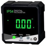 Rapporteur d'angle num�rique lcd mini inclinom�tre avec base magn�tique pour menuiserie bricolage