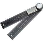 Rapporteur num�rique en plastique r�gle d'angle outil de mesure avec affichage digital