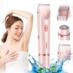 Rasoir 3 en 1 pour femme (2025) - rasoir - visage - pilateur - aisselles - jambes - maillot - rose - ...