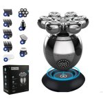 Rasoir cr�ne, tondeuse � barbe, tondeuse corporelle, rasoir pour hommes - rasoir 5 en 1 - rasoir haut ...