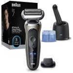 Rasoir �lectrique homme - braun - series 7 72 - c7200cc - rasage de pr�s - t�te flex 360� - 3 modes de ...