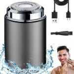 Rasoir �lectrique pour homme, �tanche, multifonction, portable, silencieux, lavable, mini, nettoyage ...