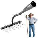R�teau de jardin - r�teau amovible - d�sherbant - de jardinage - fourche -