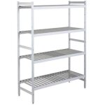 Rayonnage 4 niveaux fermostock 6811 - p 460 x h 1685 mm - fermod