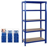 Rayonnages de rangement pour garage et sous - sol, rayonnages robustes � cinq couches, syst�me de rangement ...