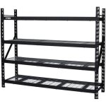 Rayonnage à tablettes en caillebotis stier, charge par casier 400 kg, lxlxh 1950x610x1830 mm Rayonnage à tablettes en caillebotis stier, charge par casier 400 kg, lxlxh 1950x610x1830 mm
