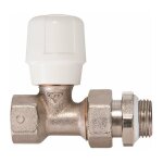Robinet de radiateur droit à visser - f 1 / 2' - simple réglage rbm Robinet de radiateur droit à visser - f 1 / 2' - simple réglage rbm