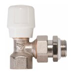 Robinet de radiateur équerre à visser - f 1 / 2' - simple réglage rbm Robinet de radiateur équerre à visser - f 1 / 2' - simple réglage rbm