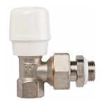 Robinet de radiateur équerre à visser - f 3 / 8' - simple réglage rbm Robinet de radiateur équerre à visser - f 3 / 8' - simple réglage rbm
