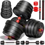 Re:sport set d'haltères 2 en 1 de 30 kg set d'haltères réglables haltères courtes & haltères fermetures ... Re:sport set d'haltères 2 en 1 de 30 kg set d'haltères réglables haltères courtes & haltères fermetures ...