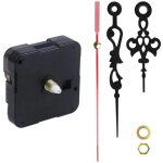 Readcly - horloge murale m�canisme de mouvement � piles accessoire d'horloge avec pointeur pour bricolage ...