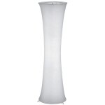 Reality leuchten - lampadaire cylindre �vas� gravis tissu blanc 2xe27 trio lighting