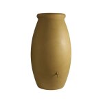 Bellijardin - r�ccup�rateur d'eau jarre rotomoul� - belli - 500 l - beige
