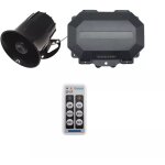 Ultra secure - rcepteur extrieur armable sans fil 800m avec sirne 118db 6 tons & tlcommande - 2 ...