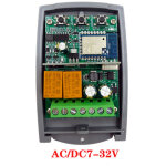 R�cepteur intelligent tuya wifi / zigbee double canal 433, 92 mhz, contr�leur de porte de garage � code ...