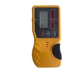 R�cepteur laser rotatif autonivelant ext�rieur avec d�tecteur et pince robuste lumi�re rouge