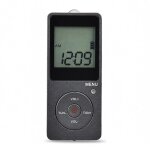 R�cepteur radio portable hrd - 602, radio fm / am, �cran lcd, bouton de verrouillage, radio de poche ...