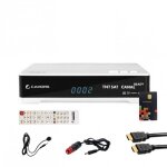 R�cepteur satellite hd - cahors - teox hd - carte tntsat incluse - hdmi et 12v - pvr ready