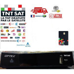 Recepteur tnt par satellite tntsat optex ors 9990 - hd + carte tntsat valable 4 ans