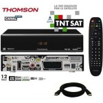 R�cepteur tntsat thomson ths804 hd avec carte et c�ble hdmi 2m