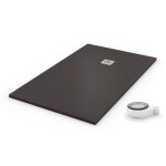 Receveur de douche 100x140 extra plat gris ardoise ral 7016