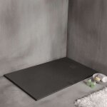 Sanycces - strato - receveur de douche - receveurs de douche - noir - 120x80x2cm