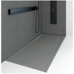 Stano. - receveur de douche 80 x 140 cm extra plat quore en rsine surface ardoise bton