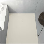 Stano. - receveur de douche 90 x 120 cm extra plat fusion en rsine surface ardoise sable