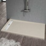 Stano. - receveur de douche 90 x 160 cm extra plat elite en rsine surface ardoise sable