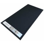 Stano. - receveur de douche 90 x 160 cm extra plat lucia en solicast surface ardoise noir