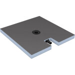 Receveur de douche � carreler complet fundo plano centr� 1000x1000x65 mm - wedi